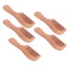 5Pcs Ergonomic Handle Wood Hair Comb, Portable Close Tooth Peach Wood Comb, Reliable Use At Home, Traveling, Hair Salon view 1