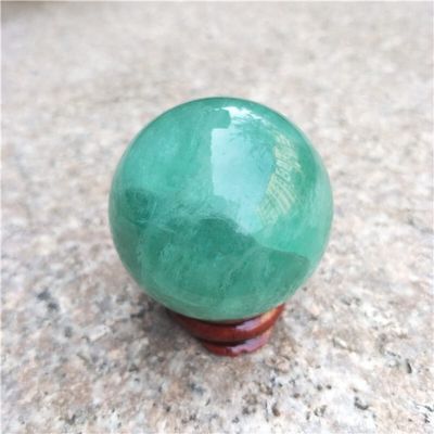 MCQWOMFQAK 40mm-80mm Natural Green Fluorite Reiki Quartz Crystal Sphere Ball Stone 1pc Suitable for Furniture Decoration xiaguolingsm (Color : 1pc 70mm)