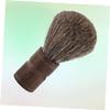 MAGICLULU Wooden Handle Beard Brush for Men Soft Bristles Facial Care Mustache Brush for Wet Shaving Routine view 3