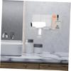 FRCOLOR Hair Dryer Holder Bathroom Wall Mounted Blow Dryer Holder Bathroom Organizer view 2