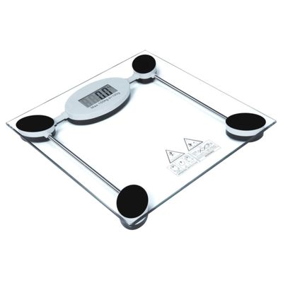 FRCOLOR 28cm Electronic Weighing Scale Touch Sensor Scale Tempered Glass Health for Family