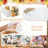 Generic AnyDesign 80Pcs Fall Paper Napkins Highland Cow Pumpkin Disposable Luncheon Napkins Autumn Flower Decorative Dinner Napkin for Thanksgiving Home Party Table Decor view 3