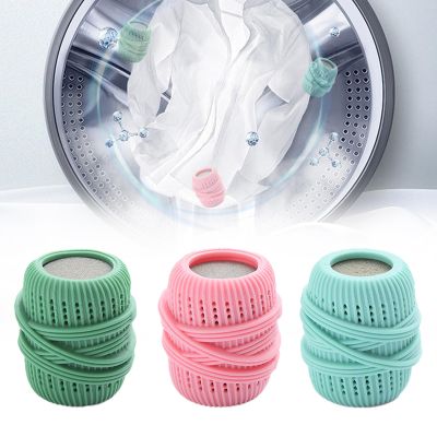 FreshCart Basics Ball Dispenser for Fabric Softener Fabric Softener Dispenser Laundry Balls Fabric Softener Ball Dispenser Fabric Softener Balls for Washer Removal and Reusable for Washer (3 Pcs)