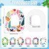 24pcs Adhesive Patches for Omnipod, Waterproof Sensor Patches Breathable Sensor Stickers Pre-Cut Sweatproof Sensor Cover Adhesive Tape Compatible with Omnipod 5 (6 Styles) view 2