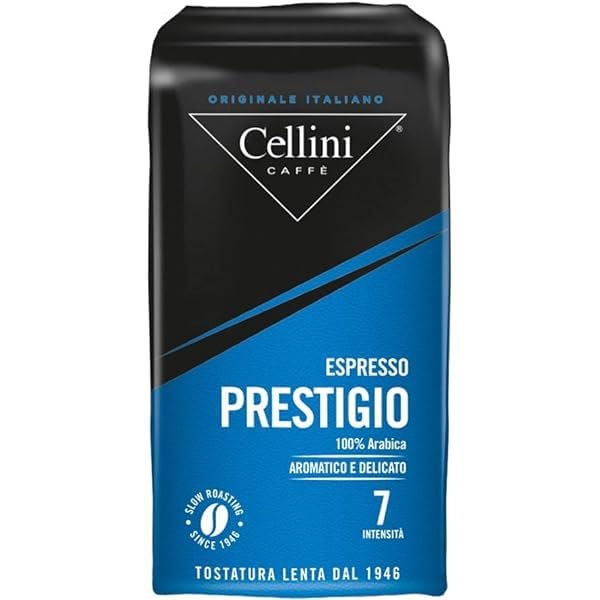 Cellini Caffe Espresso Prestigio Ground Coffee - 8.8 oz - 250 g - Italy