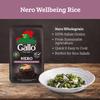 Riso Gallo Nero, Vegan Black Wholegrain Rice, Premium Gourmet Quality with Rich & Nutritious Whole Grain, 500 g (Pack of 1) view 2