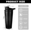 EACHPT Protein Shaker Bottle 750ml, Stainless Steel Insulated Protein Shaker and Water Bottle,with Noise Free,BPA Free,Shaker for Protein Shakes, with Mixed Mesh,for Protein Shakes Gym Shaker view 2