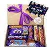 Chocolate Cadburys Gift Box - Hamper - Present - Perfect for Birthdays - Birthday Card - 9 Different Chocolate Bars - Buttons - Letterbox Gifts - For Him and Her (All Occasions) view 1