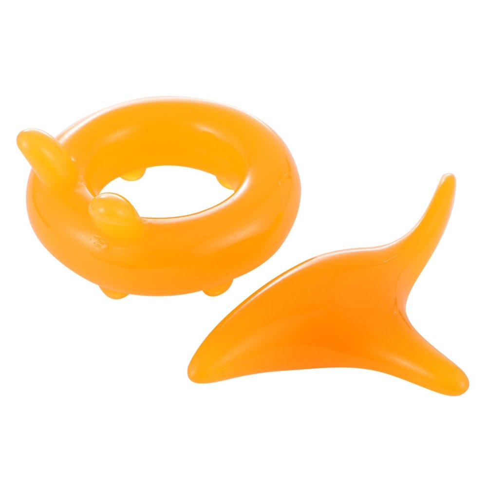 FRCOLOR 2pcs Manual Massage Tool Massage Circle Home Massaging Device Massaging Supply Design for Muscles