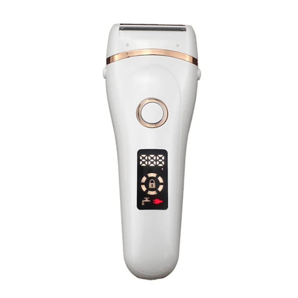 Electric Razor for Women Painless Lady Trimmer USB Girl Body Hair Shaver LCD Display Wet Dry Ladies Leg Hair Remover