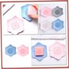 Ciieeo 2pcs Silicone Soap Holder Drain Soap Tray Dishes for Bathroom Kitchen Bar Holder Draining Tray view 4