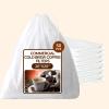50Pcs Commercial Cold Brew Coffee Filters,20" x 20" Commercial Cold Brew Bags For Commercial Model Cold Brew Coffee Makers and 5-Gallon Commercial Systems,with Drawstring,Brew Up To 5 LBS Coffee view 2
