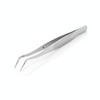 Tweezers Smooth gripping Area, Curved, Length 16 cm view 2