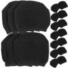 Didiseaon 10pairs Skin-friendly Half Socks Seamless Breathable Forefoot Socks for High Heel Walking Sweat Absorbing view 1