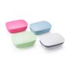 Ciieeo 3pcs Pp Soap Dish Soap Box Container Lid for Bathroom Shower Home Outdoor Travel for Shower Needs view 4