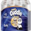FR Enterprises Panda Cuddle Soft Quilted Toilet Rolls | Super Quality Tissues| 3 Ply Toilet Paper | Provide Ultimate Quilted Comfort | Compostable & Sustainable Tissue Roll (Classic, Pack of 45) view 1