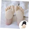 FOMIYES 8pairs Reusable Toe Socks Daily Use Half Socks Wear-resistant Forefoot Pads Foot Cushion for Women Outdoor Activity Washable view 2