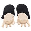 FOMIYES 8pairs Reusable Toe Socks Daily Use Half Socks Wear-resistant Forefoot Pads Foot Cushion for Women Outdoor Activity Washable view 4