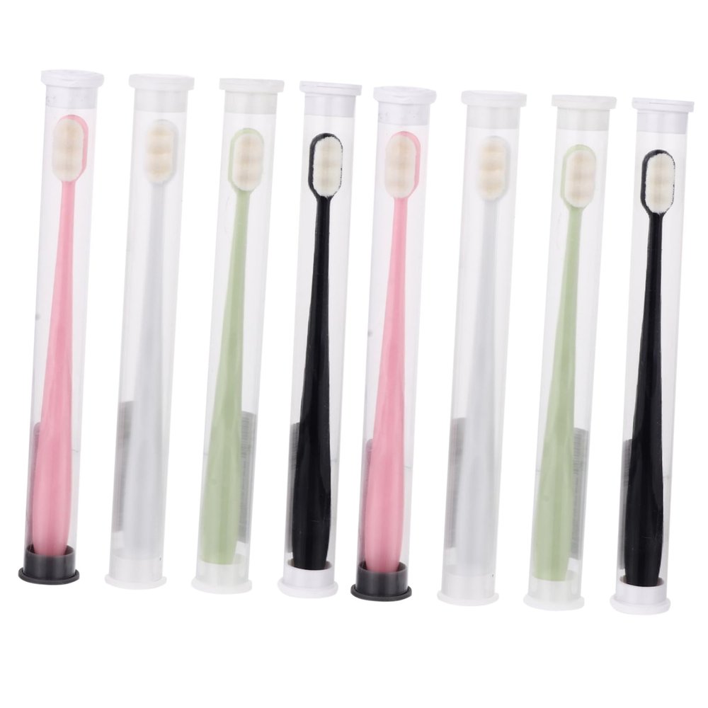 Mikinona Postpartum Oral Cleaning Toothbrushes 16Pcs Soft Bristles PP Material Ergonomic Design for Teeth Care and Gum Health Maternal and Adult Use