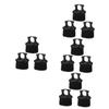 FRCOLOR 12pcs Beard Mens Bristles Beard Knuckle Grooming Small Hair Brush for Men Mustache Barber Brush view 1