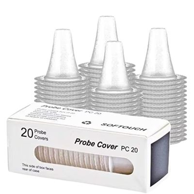 Equitack Braun Replacement Probe cover | Thermometers Refill Caps | Lens Filter | Hygienic Protection | Pack of 20