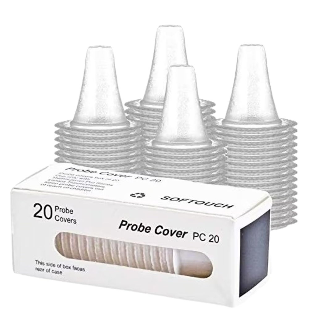 Equitack Braun Replacement Probe cover | Thermometers Refill Caps | Lens Filter | Hygienic Protection | Pack of 20
