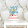 1 PCS Happy 50th Birthday Cake Topper Black Gold Glitter Cheers to 50 Years Birthday Cake Pick 50 Fabulous Cake Decoration for 50th Birthday/Anniversary Party Cake Decorations Supplies (50) view 4