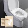 LiTianine Disposable Toilet Seat Covers,100PCS Flushable Toilet Seat Covers for Road Trips,Travel, Airplane,Camping,Shopping Mall view 1