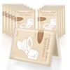 LiTianine Disposable Toilet Seat Covers,100PCS Flushable Toilet Seat Covers for Road Trips,Travel, Airplane,Camping,Shopping Mall view 2