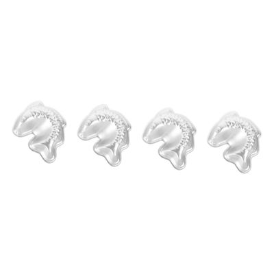 TOPBATHY 4pcs Aluminum Cake Mold Shaped for DIY Birthday Cakes Rice Pudding Jelly Fish Ocean Creature Fondant Mold