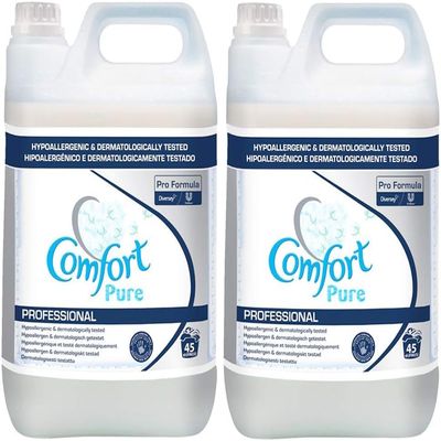 Comffort Fabric Conditioner (Pure, 5l (Pack of 2))