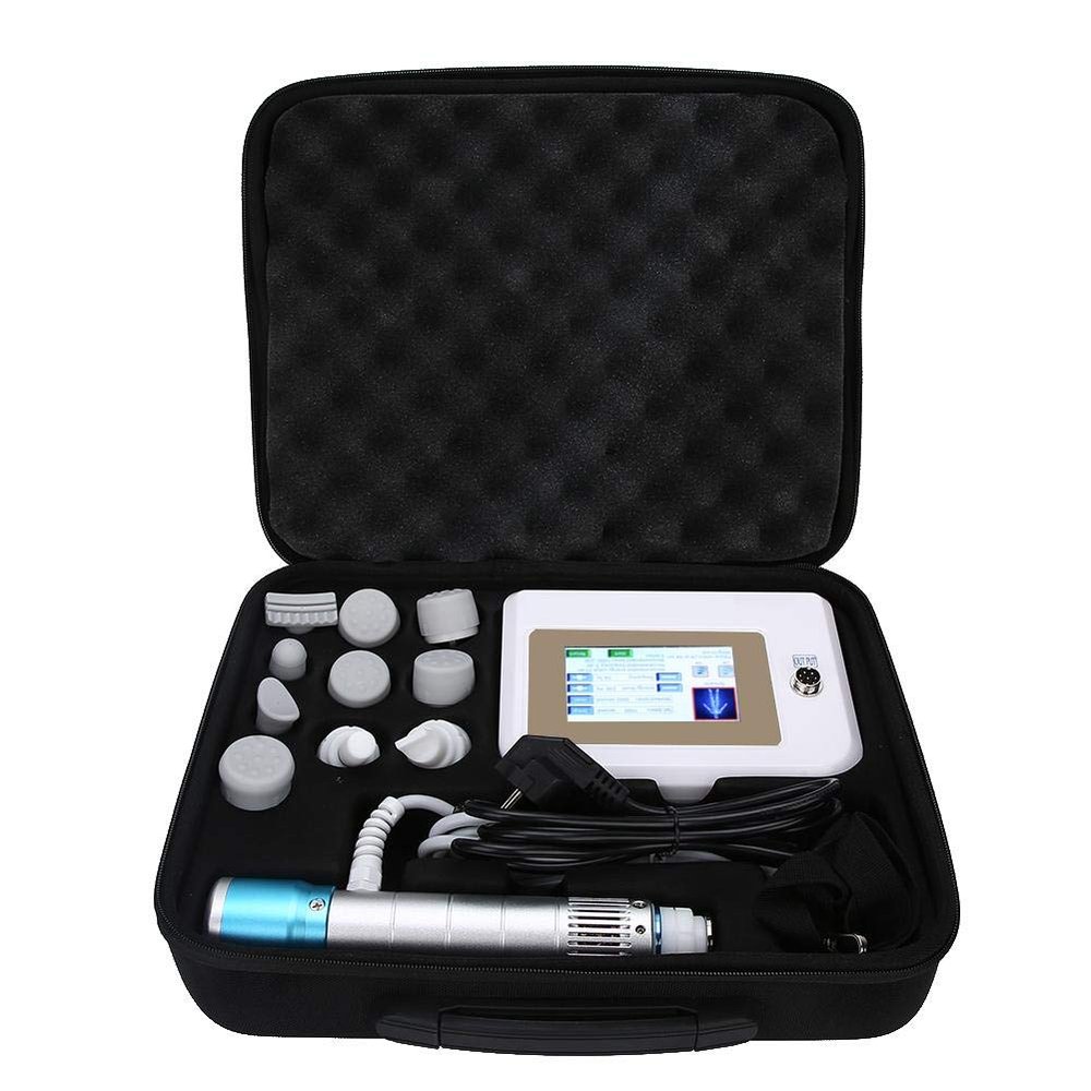 FUYAO Pain Relief Therapy Device, Effective ED Shock Wave Shockwave Therapy Machine Deep Tissue Percussion Body Relax Muscle Pain Relief Massager, For Erectile Dysfunction, Anti-Cellulite