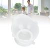 TARSHYRY Elderly Suction Bowl with Wide Rim and Deep Sides, Non-Slip Base. Durable Design, Microwave & Dishwasher Safe for Independent Eating, Versatile & Convenient for Patients view 3