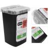 Waste Blade Container, Plastic Blade Container Durable Good Toughness Convenient for Storing Waste Blade for Blade Disposal Collection Box (Black) view 2