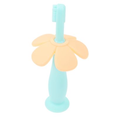 HAPINARY Silicone Toothbrush Manual Training Bristles Oral Care for Boy Girl Boys and Girls Brush Toothbrush Safe and Soft
