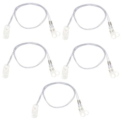 FRCOLOR 5sets Hearing Aids Clip Lost Lanyard Holder Bte Protector for Hearing Aid Hanging Rope