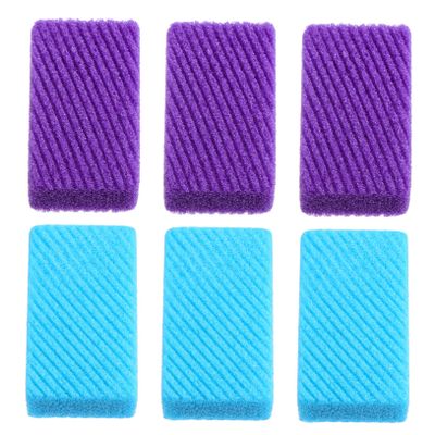 Healeved 6pcs Foot Pumice Stone and Foot Set for Callus Removal Dead Skin Exfoliating Pedicure Tools Random Color