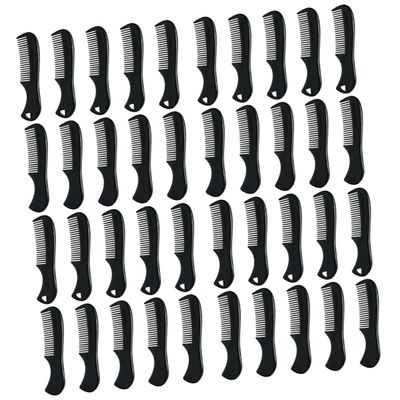 FRCOLOR 40pcs Beard Comb for Men Mustache Comb Pocket Sized Styling Brush for Beard Grooming for Daily Use