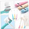 HAPINARY 3pcs Boys and Girls Toothbrush for Boy Girl Soft Bristles Small Head Design for Year Old and for Daily Teeth Cleaning view 4