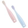 HAPINARY 2pcs Soft-bristled Boy Girl's Toothbrush Year Old Boy Girl Brush Non-Toxic Material for Safe Brushing view 1