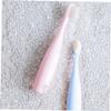 HAPINARY 2pcs Soft-bristled Boy Girl's Toothbrush Year Old Boy Girl Brush Non-Toxic Material for Safe Brushing view 2