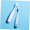 HAPINARY 2pcs Soft-bristled Boy Girl's Toothbrush Year Old Boy Girl Brush Non-Toxic Material for Safe Brushing view 4