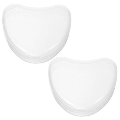 FOMIYES 2pcs Storage Box Plastic Retainer Case Small Container for Travel Holders