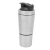 Pssopp Gym Stainless Steel Shaker Bottle with Scale Convenient for Gymnasium Playground Use view 4