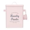 1 Set Laundry Powder Container with Lid Iron Washing Powder Bucket Laundry Powder Holder view 1