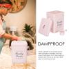 1 Set Laundry Powder Container with Lid Iron Washing Powder Bucket Laundry Powder Holder view 2