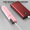 10 Modes Quiet Powerful Handheld Electric Bullet Massage Tool for Woman Sports Recovery,Handheld Mini Pocket Travel Personal Bullet Rod for Women Men,Muscle Body Foot Massage Tool Silent (Pink) view 4