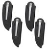 MAGICLULU 12pcs Portable Hair Combs Folding Pocket Mustache Beard Comb for Men's Beard Care and Travel Use view 2