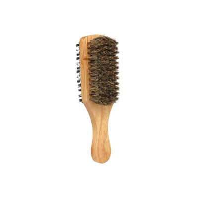 FRCOLOR Men's Beard Brush Bristle Beard Styling Maker for Portable Use and Hairdressing Comb