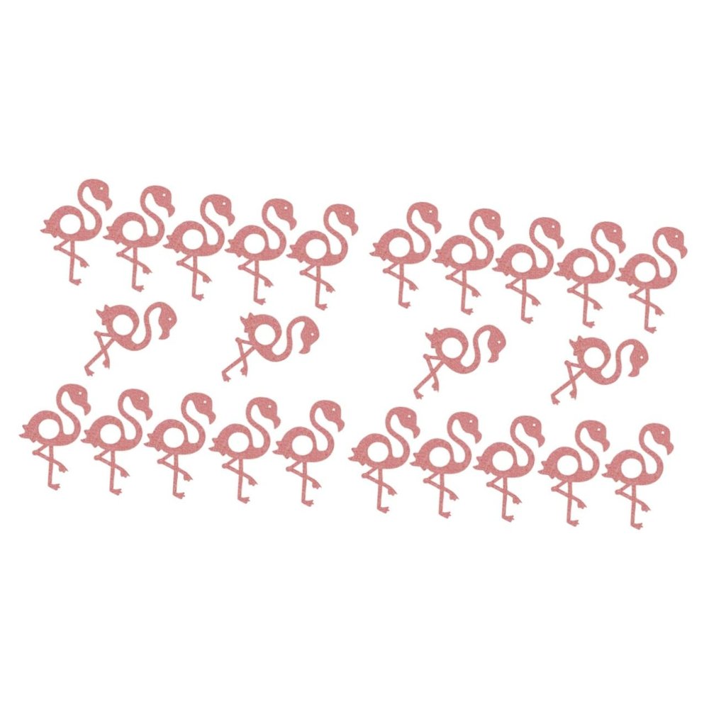 Alipis 48pcs Garlands Hawaii Flamingo Lollipop Ornament Decor for Party Supplies Pack